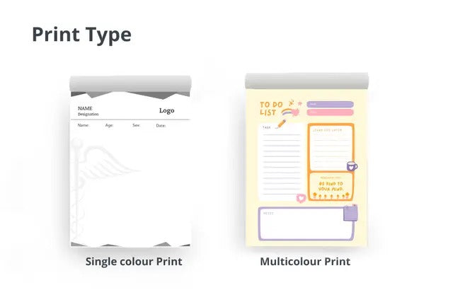 Custom Notepads 50 Sheets