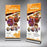6×2.5 Feet Roll-Up Standee Banner with Stand – Portable & Retractable Display Stand